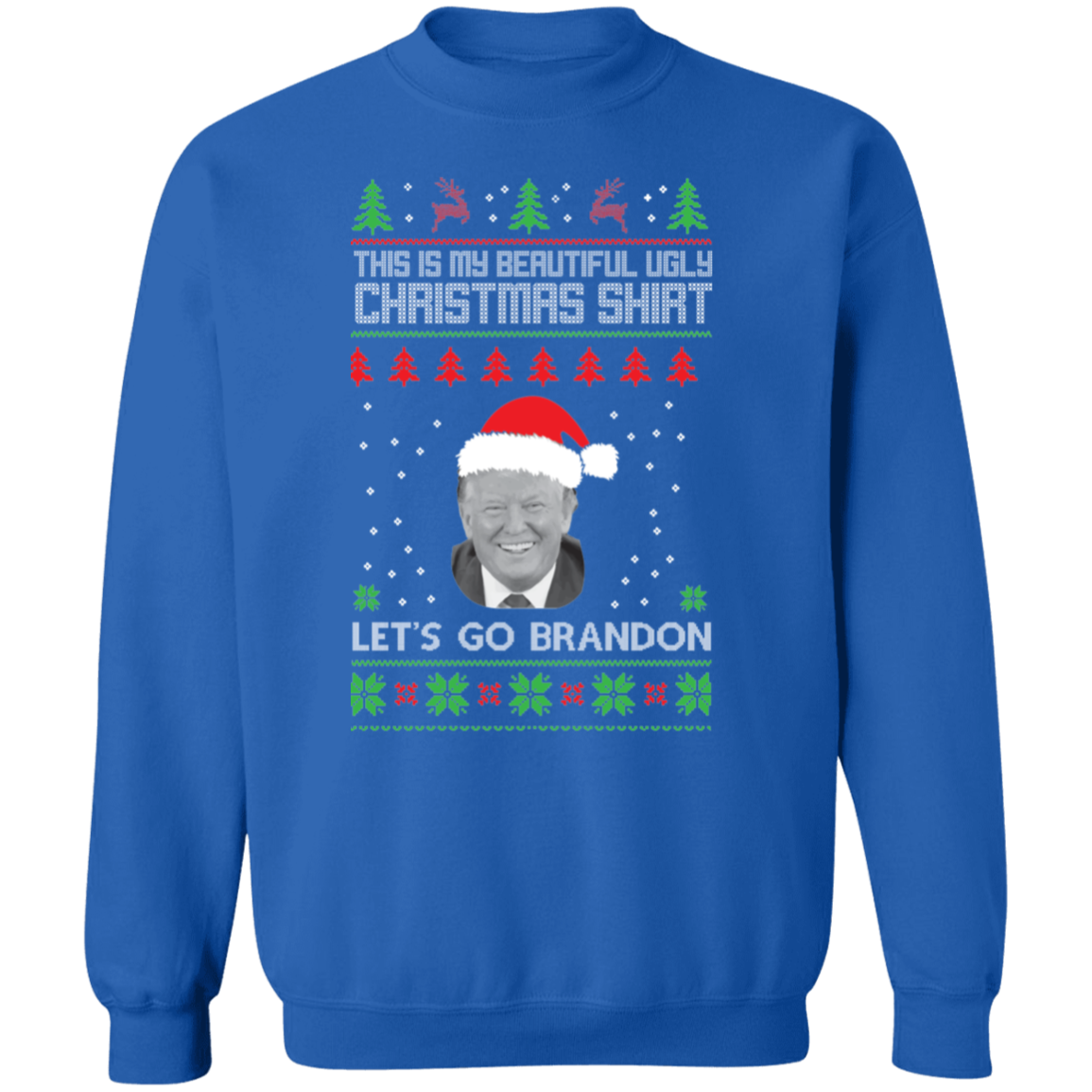 Ugly Christmas Sweatshirt Brandon