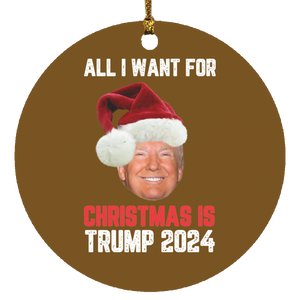 Trump Ornament Want For Christmas