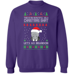 Ugly Christmas Sweatshirt Brandon