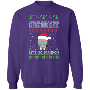 Ugly Christmas Sweatshirt Brandon