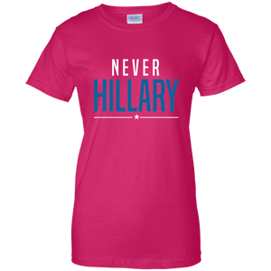 Never Hillary Ladies Tee