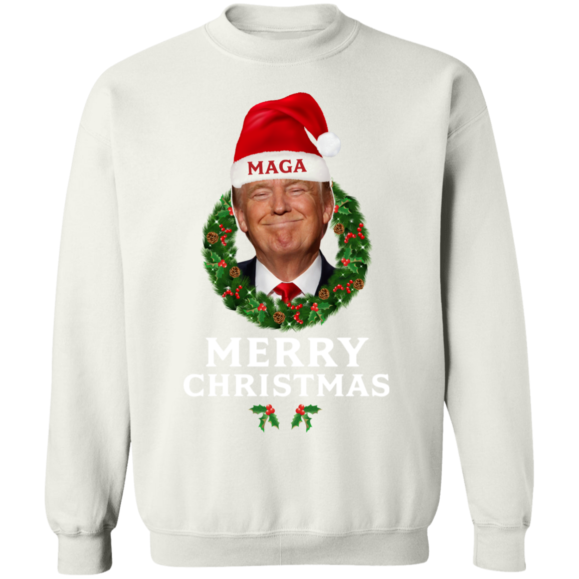 Donald trump christmas sales sweatshirt