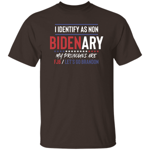 T-shirt Trump 2024 Divertente Maglietta Umoristica 'Let's Go Brandon' Con Tema Politico - Divertente, In Cotone, Per Uomini President Jfk - Foto 2