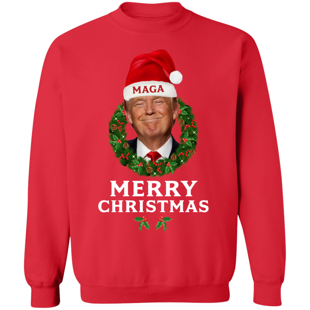 Donald Trump MAGA Christmas Sweatshirt